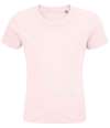03578 Kids Pioneer SOL'S Kids Pioneer Organic T-Shirt Pale Pink colour image